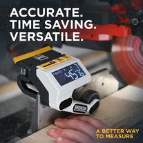 REEKON M1 Caliber Measuring Tool for Miter Saws – Eliminates Need to Measure & Mark Materials, Reduces Cut Time and Increases Safety, Measures Flat & round Materials - The Gadget Collective