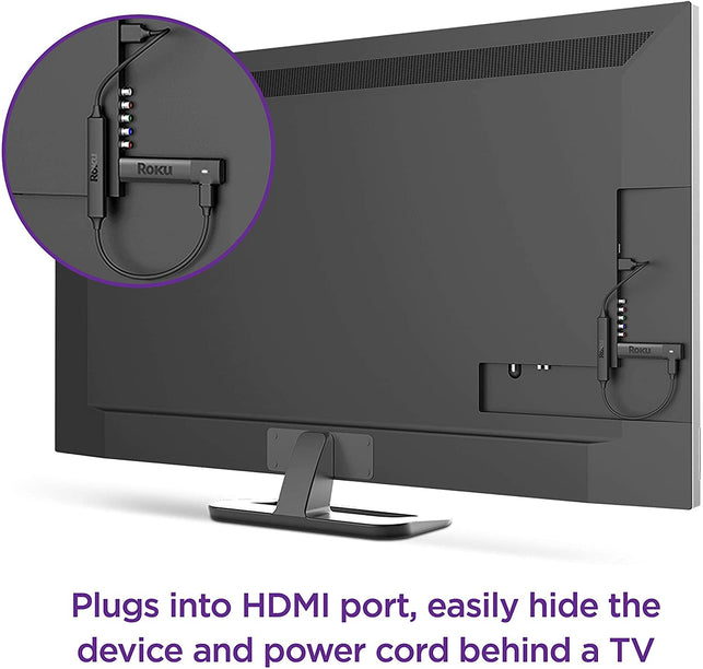 Roku Streaming Stick+ | HD/4K/HDR Streaming Device with Long-Range Wireless and Roku Voice Remote with TV Controls - The Gadget Collective
