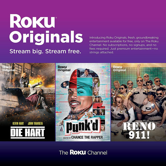 Roku Streaming Stick+ | HD/4K/HDR Streaming Device with Long-Range Wireless and Roku Voice Remote with TV Controls - The Gadget Collective
