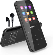 RUIZU MP3 Player with Bluetooth 5.0, Portable Digital Music Player 32GB with FM Radio, Voice Recorder, E-Book Reader, Video, Pedometer, Alarm Clock, Supports up to 128GB Micro SD Card - The Gadget Collective