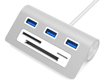 Sabrent Premium 3 Port Aluminum USB 3.0 Hub Multi-In-1 Card Reader - The Gadget Collective