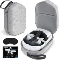 SARLAR Hard Carrying Case Compatible with Meta/Oculus Quest 2 Basic/Elite Version VR Gaming Headset and Touch Controllers Accessories, Suitable for Travel and Home Storage - The Gadget Collective