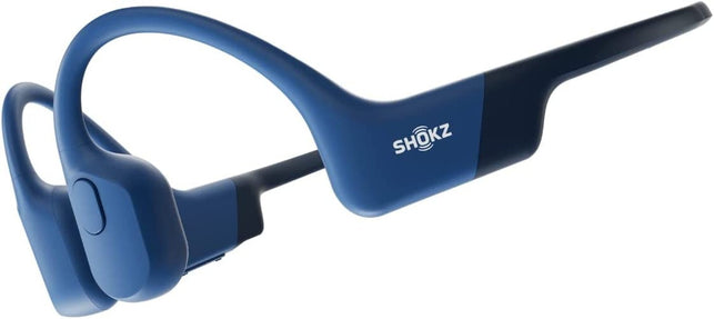 Shokz Openrun Bone Conduction Sports Headphones, Bluetooth Wireless Earphones with Mic, 8H Playtime, Open-Ear Waterproof Headset for Running, Workout, Driving (Blue Eclipse) - The Gadget Collective