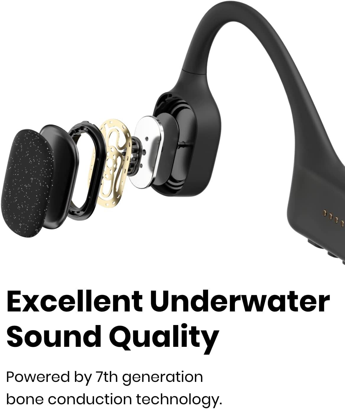 SHOKZ OpenSwim MP3 Waterproof Headphones - Microtia Atresia Australia