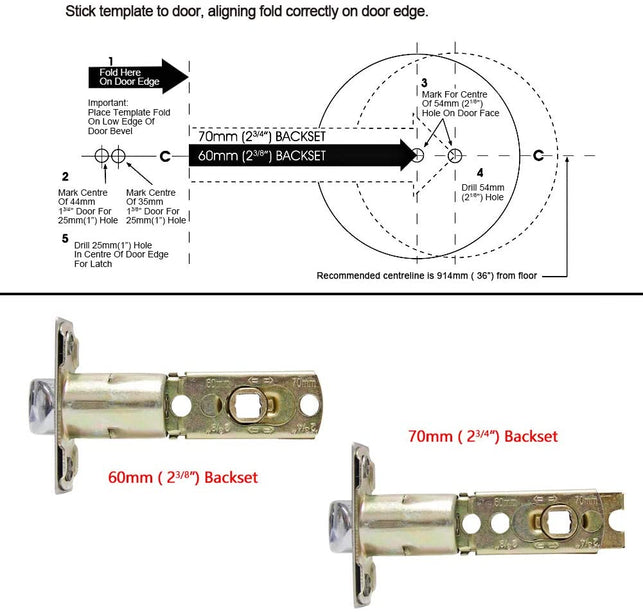 Signstek Electronic Keypad Door Knob Lock with Encryption Function, Satin Nickel - The Gadget Collective