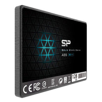 Silicon Power 128GB SSD 3D NAND A55 SLC Cache Performance Boost SATA III 2.5" 7mm (0.28") Internal Solid State Drive (SU128GBSS3A55S25AC) - The Gadget Collective