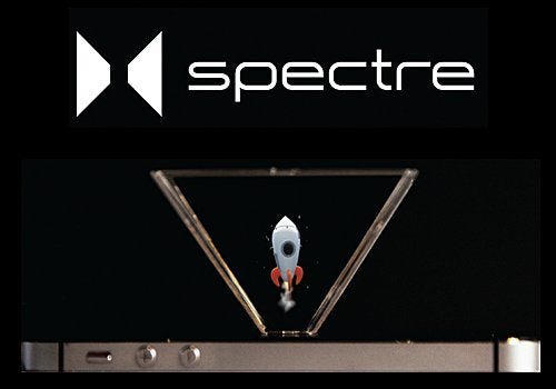 Spectre Hologram Smartphone Hologram Projector Suitable All Smartphones, Holographic Prism - The Gadget Collective