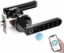 TEKXDD Smart Lock Fingerprint Door Lock, Keypad Deadbolt Lock Keyless Entry - The Gadget Collective