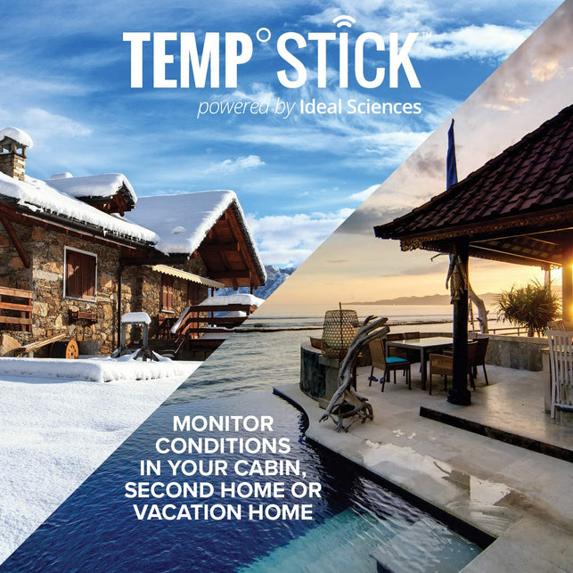 Temp Stick Wireless Remote WiFi Temperature & Humidity Sensor. No Subscription or Monthly Fees. 24/7 Monitoring, Alerts & History. Free iPhone/Android Apps, Made In America. Monitor Anywhere, Anytime! - The Gadget Collective