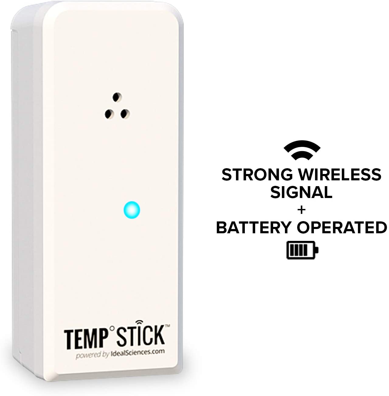 Temp Stick Wireless Remote Temperature & Humidity Sensor. Connects Directly  t