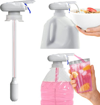 The Magic Tap Automatic Drink Dispenser: Hands-Free Milk, Beverage Dispenser, Drink Dispenser for Fridge Juice, Gifts for Women & Men: 1 Pack White - The Gadget Collective