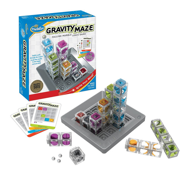 ThinkFun Gravity Maze Marble Run Logic Game and STEM Toy for Boys and Girls Age 8 and Up – Toy of the Year Award winner - The Gadget Collective