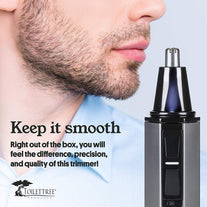 ToiletTree Professional Water Resistant Heavy Duty Steel Nose Trimmer LED Light - The Gadget Collective