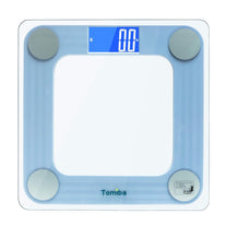 TOMIBA 550 Pounds Bathroom Scale High Precision Digital Body Weight with Step-On Technology and Easy-To-Read Backlit LCD - The Gadget Collective