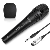 TONOR Dynamic Karaoke Microphone for Singing with 4.5m XLR Cable, Metal Handheld Mic Compatible with Karaoke Machine/Speaker/Amp/Mixer for Karaoke Sin - The Gadget Collective