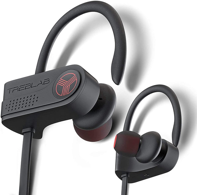 Treblab XR700 - Wireless Running Earbuds - Top Sports Headphones, Custom Adjustable Earhooks, Bluetooth 5.0 IPX7 Waterproof,Rugged Workout Earphones, - The Gadget Collective