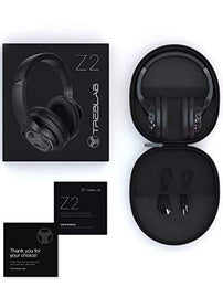 TREBLAB Z2 Supreme Bluetooth Wireless Headphones - Active Noise Cancelling T-Quiet, Flawless aptX Sound, Neodymium 40mm Speakers - The Gadget Collective