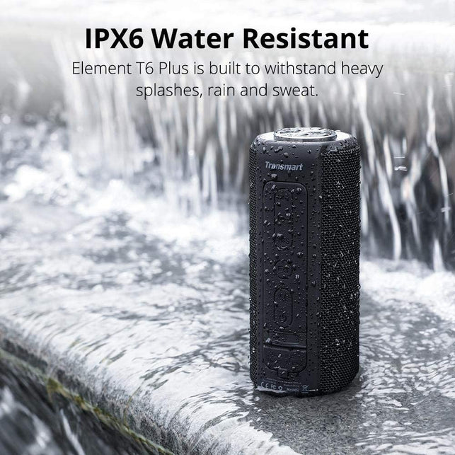 Tronsmart Waterproof Bluetooth Speakers, T6 Plus 40W Outdoor Speakers Bluetooth 5.0, IPX6 Portable Wireless Speakers with Tri-Bass Effects, 15-Hour Pl - The Gadget Collective