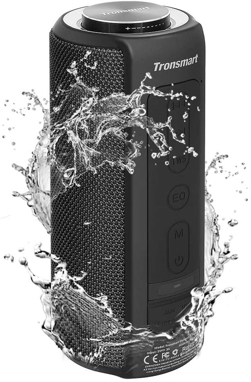 Tronsmart Waterproof Bluetooth Speakers, T6 Plus 40W Outdoor Speakers Bluetooth 5.0, IPX6 Portable Wireless Speakers with Tri-Bass Effects, 15-Hour Pl - The Gadget Collective