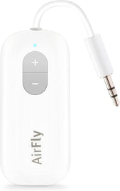 Twelve South Airfly SE, Bluetooth Wireless Audio Transmitter for Airpods/Wireless or Noise-Cancelling Headphones Use with Any 3.5 Mm Audio Jack on Airplanes, Gym Equipment or Ipad/Tablets - The Gadget Collective