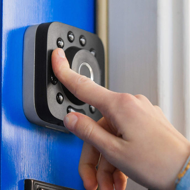 ULTRALOQ U-Bolt Pro Bluetooth Fingerprint and Keypad Electronic Smart Deadbolt Door Lock - The Gadget Collective