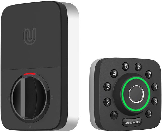 ULTRALOQ U-Bolt Pro Bluetooth Fingerprint and Keypad Electronic Smart Deadbolt Door Lock - The Gadget Collective