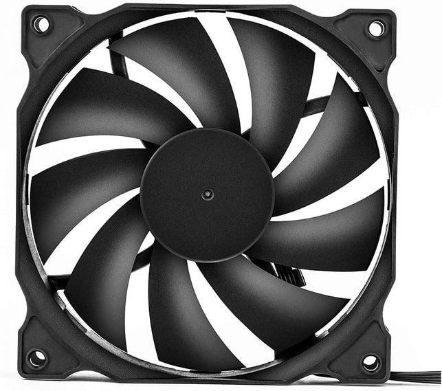 upHere 3-Pack Long Life Computer Case Fan 120mm Cooling Case Fan for Computer Cases Cooling-12BK3-3 - The Gadget Collective