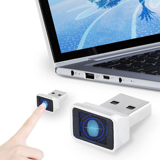 USB Fingerprint Reader, DDSKY Portable Security Key Biometric Fingerprint Scanner Support Windows 10 32/64 Bits with Latest Windows Hello Features (1-Pack) - The Gadget Collective