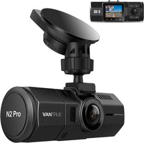 Vantrue N2 Pro Uber Dual 1080P Dash Cam, 2.5K 1440P Front Dash Cam, Front and inside Dash Camera W/Infrared Night Vision, 24Hr Motion Detection Parking Mode, Accident Record, Support 256GB Max(2023) - The Gadget Collective