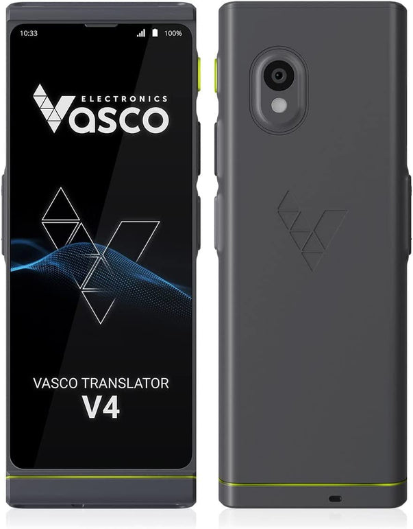 Vasco V4 Language Translator Device | 108 Languages | Free Lifetime Internet for Translations in Almost 200 Countries | Model 2022 - The Gadget Collective