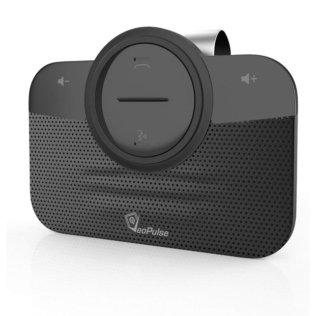 VeoPulse Car Speakerphone B-PRO 2 Hands Free with Bluetooth Automatic Mobile Phone Connection - Safe Hands-free kit Talking and Driving Wireless Techn - The Gadget Collective
