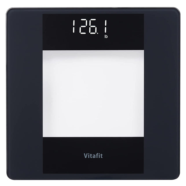 Vitafit Digital Body Weight Bathroom Scale, Focusing on High Precision  Technology for Weighing Over 20 Years, Extra Large Blue Backlit LCD and