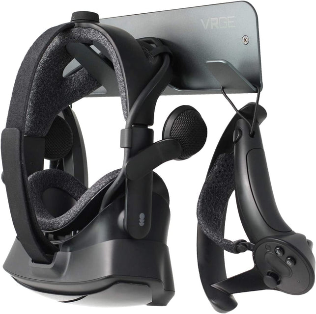 VRGE VR Wall Mount Storage Stand Hook - for Meta/Oculus Quest 2 - Rift - Rift-S - Quest - HTC Vive - Vive Pro - Playstation VR - Valve Index - Vive Cosmos and Mixed Reality Headsets - The Gadget Collective