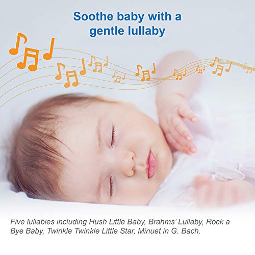 VTech BC8211 Myla The Monkey Baby Sleep Soother with a White Noise Sound Machine Featuring 5 Soft Ambient Sounds, 5 Calming Melodies & Soft-Glow Night - The Gadget Collective