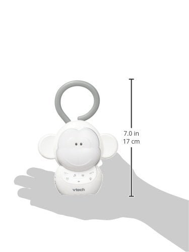 VTech BC8211 Myla The Monkey Baby Sleep Soother with a White Noise Sound Machine Featuring 5 Soft Ambient Sounds, 5 Calming Melodies & Soft-Glow Night - The Gadget Collective