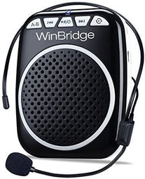 W WINBRIDGE Voice Amplifier Portable Microphone and Speaker Loudspeaker Personal Voice Amplifier Clip on for Teacher, Elderly,Coaches, Training, Presentation, Tour Guide - The Gadget Collective