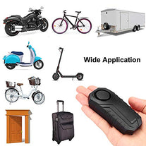 Wsdcam 113dB Bike Alarm Wireless Vibration Motion Sensor Waterproof Motorcycle Alarm with Remote - The Gadget Collective