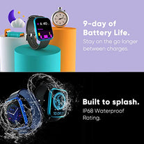 WYZE Smart Watch 47mm, 1.75" Touch Screen Aluminum Smartwatch for Android and iOS Phones Fitness Tracker with Heart Rate, Blood Oxygen/Sleep Monitor, IP68 Waterproof Watch for Men Women, Black - The Gadget Collective