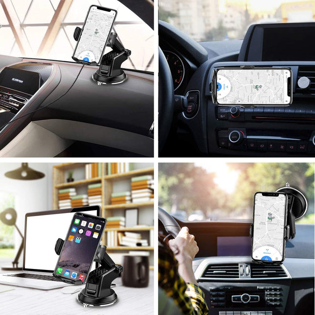 YITUMU Wireless Car Charger Mount,15W Qi Fast Charging Auto-Clamping Car Phone Holder, Air Vent Windshield Dashboard Car Phone Mount for Iphone 13/12/11/X/8,Samsung S20/S10/Note20/Note10 - The Gadget Collective