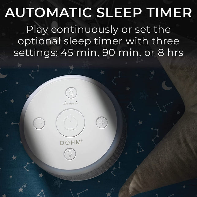 Yogasleep Dohm Nova White Noise Sound Machine, Better Sleep for Babies & Adults. Includes Night Light, 10 Fan Speeds & Calming Pink Noise for Louder Noise Masking. Noise Canceling for Office Privacy. - The Gadget Collective