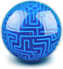 Yongnkids Amaze 3D Gravity Memory Sequential Maze Ball Puzzle Toy Gifts for Kids Adults - Challenges Game Lover Tiny Balls Brain Teasers Game (Blue) - The Gadget Collective