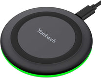 Yootech Wireless Charger,Qi-Certified 10W Max Fast Wireless Charging Pad Compatible with iPhone and Android - The Gadget Collective