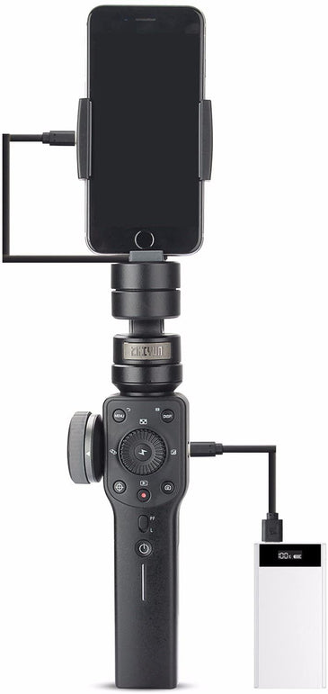 Zhiyun Smooth 4 3-Axis Handheld Gimbal Stabilizer YouTube Video Vlog Tripod for iPhone 11 Pro Xs Max Xr X 8 Plus 7 6 SE Android Cell Phone Smartphone - The Gadget Collective